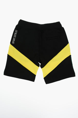 shorts 3 tasche con elastico in vita