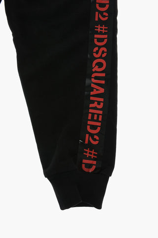 logoed side band jogger pants
