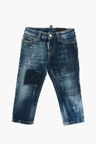 stretch denim JENNIFER CROPPED jeans