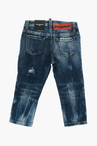 stretch denim JENNIFER CROPPED jeans
