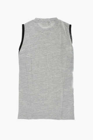side zip crew-neck dress