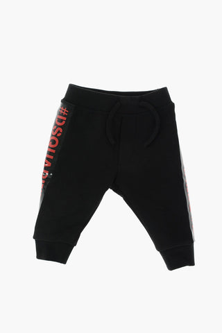 logoed side band jogger pants
