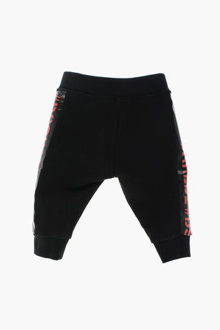 logoed side band jogger pants