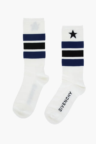 embroidered socks