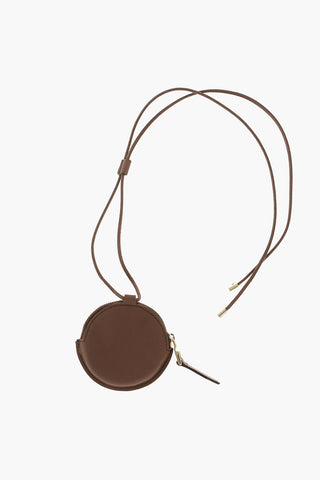 leather DESTINO neck coin holder