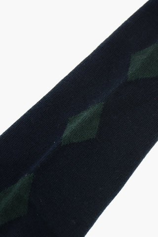 argyle long socks