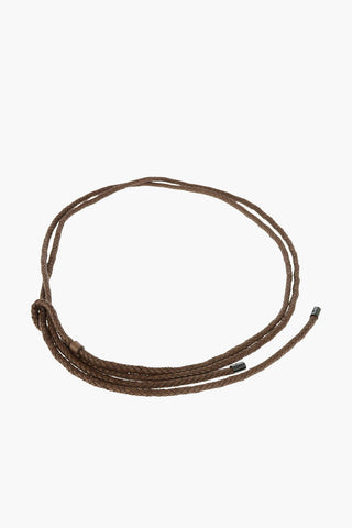 10mm leather rope belt