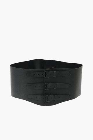 180mm leather corset belt