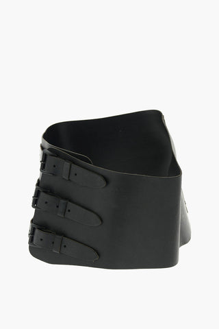 180mm leather corset belt