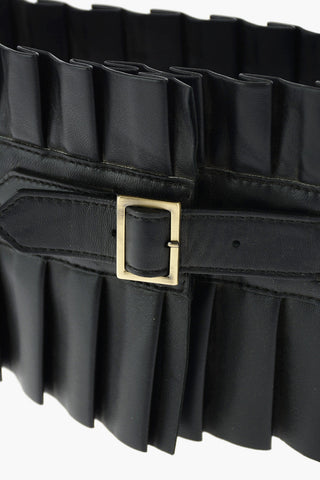 cintura corset in pelle 145mm