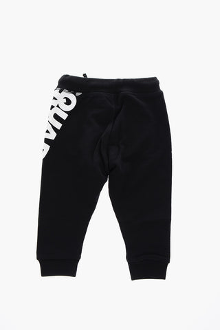 pantaloni jogger con maxi tasca a toppa frontale 