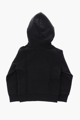 printed sweatshirt with hood