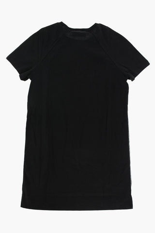 silk dress with zip details
