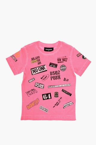 printed crew-neck t-shirt