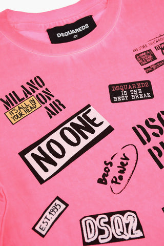 printed crew-neck t-shirt