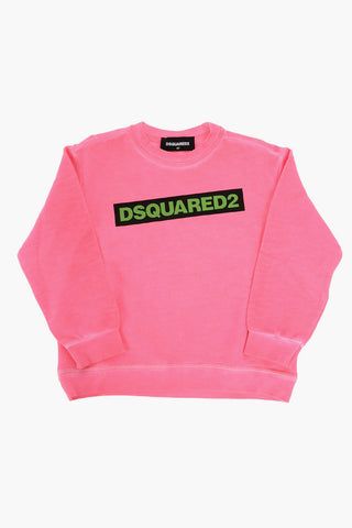 fluo RELAX crew-neck sweateshirt with print