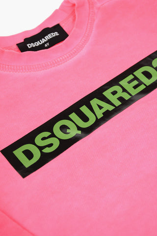 fluo RELAX crew-neck sweateshirt with print
