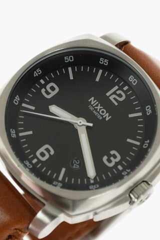 leather strap CHARGER analog watch
