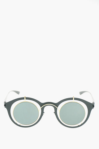 MAISON MARGIELA steel BRADFIELD round sunglasses