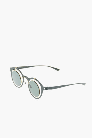 MAISON MARGIELA steel BRADFIELD round sunglasses