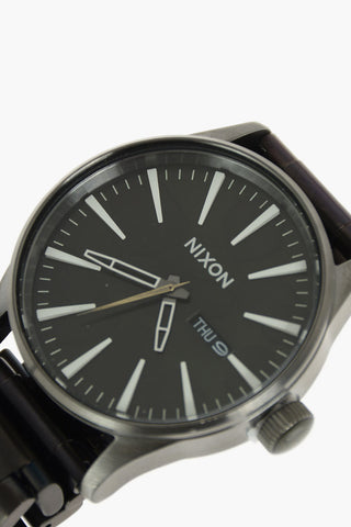 stainless steel SENTRY SS analog watch
