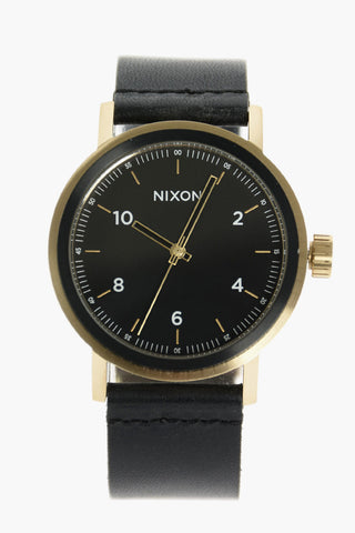 leather strap STARK analog watch