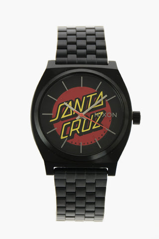SANTA CRUZ stainless steel strap THE TIME TELLER analog watch