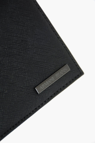 JEANS saffiano leather wallet