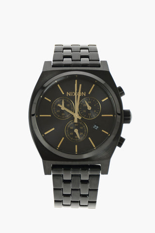 stainless steel strap TIME TELLER CHRONO analog watch