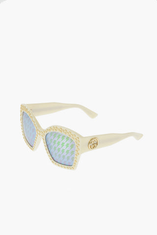 stars and thunderbolt oversized sunglasses