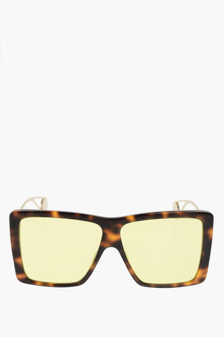 tortoise oversized sunglasses