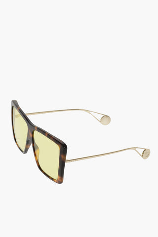 tortoise oversized sunglasses