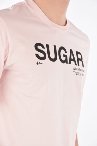 slim fit t-shirt with sugar print