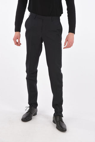 TREND Virgin Wool Pants with Pleat
