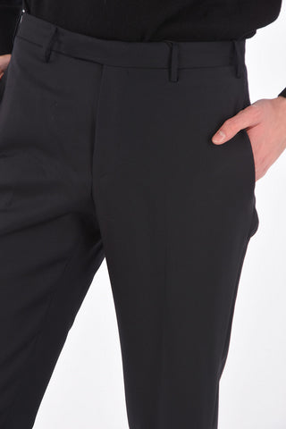 TREND Virgin Wool Pants with Pleat