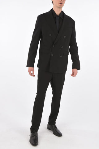 center vent peak lapel 3-button double breasted BOSTON DB suit