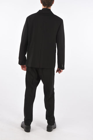 center vent peak lapel 3-button double breasted BOSTON DB suit