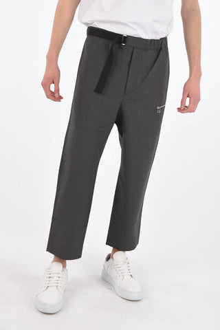REGS PANT,VIRGIN WOOL WOVEN