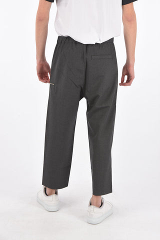 REGS PANT,VIRGIN WOOL WOVEN