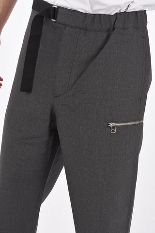 REGS PANT,VIRGIN WOOL WOVEN