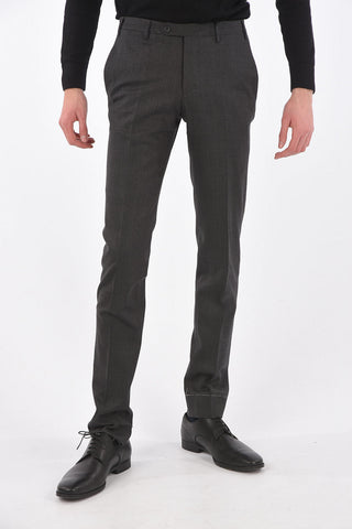 Pantaloni 4 Tasche ACADEMY in Misto Lana