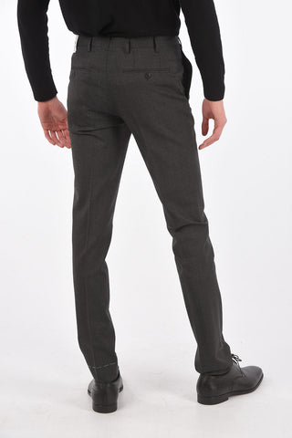 Pantaloni 4 Tasche ACADEMY in Misto Lana