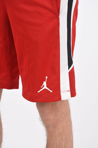 AIR JORDAN Logo Printed Shorts