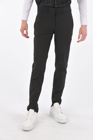 Pantaloni Slim Fit in Tessuto Tecnico