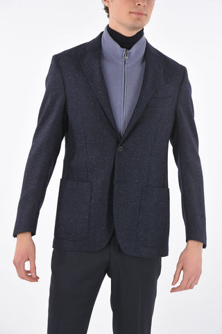 ID Blazer IDENTITY in Lana e Seta con Fodera Removibile