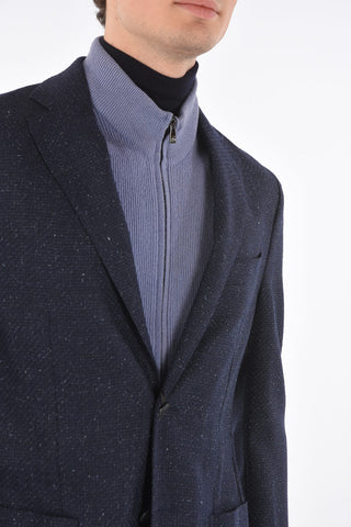 ID Blazer IDENTITY in Lana e Seta con Fodera Removibile