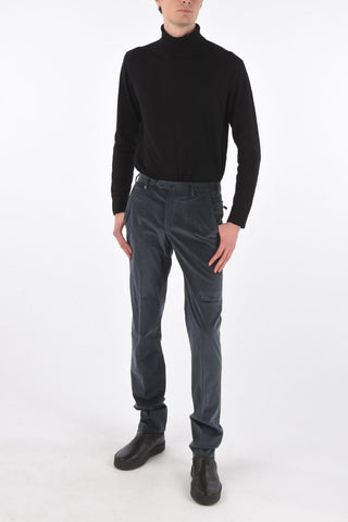 Corduroy LEADER Pants with Belt Loops