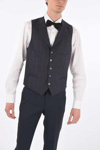 Virgin Wool Tartan ACADEMY Vest