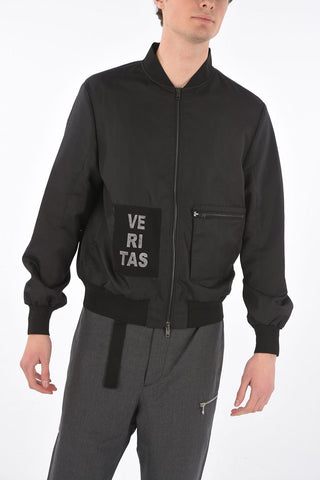 bomber con chiusura zip