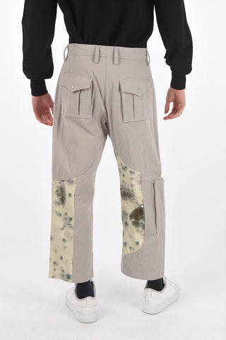 ACW RED TAG Pantaloni cargo con motivo tie dye